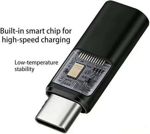 محول USB C أنثى إلى Micro USB ذكر بديل متوافق مع Nexus Kindle Samsung Galaxy LG Xbox PS والأجهزة الأخرى، محول Micro-USB إلى USB C محول شاحن سريع (عبوتان) in Kuwait