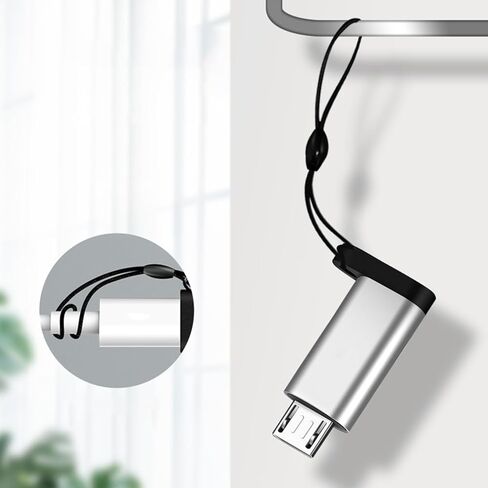 محول محول USB C أنثى إلى USB ذكر من Hejhncii مع حبل شحن ومزامنة البيانات لجهاز مزامنة الهاتف المحمول مع كابل in Kuwait