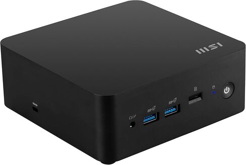 سطح المكتب MSI Cubi NUC، Intel Core 7-1365U، ذاكرة 32 جيجابايت، 1 تيرابايت SSD، WiFi 6E، Win 11 Pro، vPro Enterprise، استبدال مسبق لمدة 3 سنوات (13MQG-223US) in Kuwait