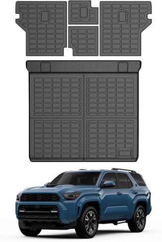Mixsuper Cargo Liner ل Kia Sorento 2021-2024 2025 2026 ، حصيرة مسند حصيرة الشحن لسباق سورينتو ، كل ما يتراكم حصيرة الجذع حصيرة حصيرة. in Saudi Arabia