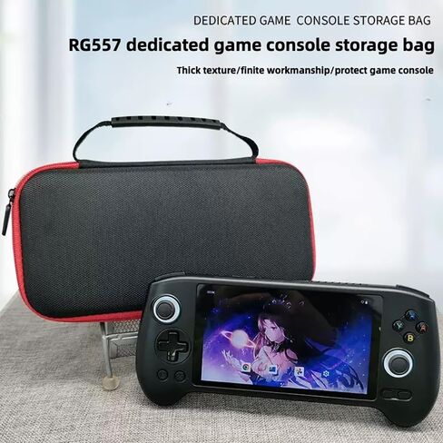 Voikoli Portable Shockproof Storage Bag Compatible with RG557 RG556,Handheld Game Console Hard Carry Case Cover in Kuwait