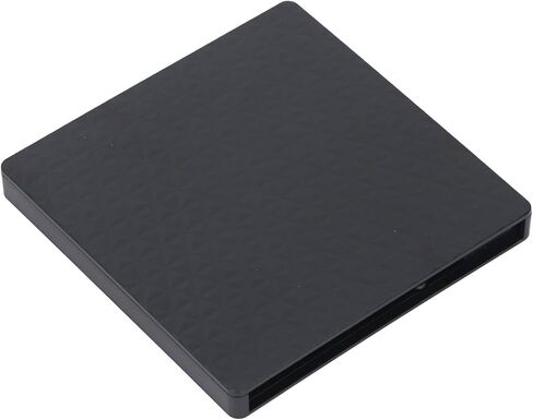 حاوية محرك الأقراص الصلبة Alomejor، صندوق ABS نحيف USB 3.0 ODD مع سرعة 5 جيجابت في الثانية للنسخ الاحتياطي لبيانات الكمبيوتر المحمول واستخدام السفر، متوافق مع محركات الأقراص الضوئية مقاس 9.5 مم in Kuwait
