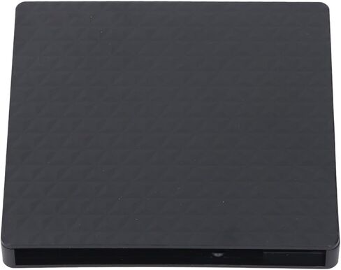 حاوية محرك الأقراص الصلبة Alomejor، صندوق ABS نحيف USB 3.0 ODD مع سرعة 5 جيجابت في الثانية للنسخ الاحتياطي لبيانات الكمبيوتر المحمول واستخدام السفر، متوافق مع محركات الأقراص الضوئية مقاس 9.5 مم in Kuwait