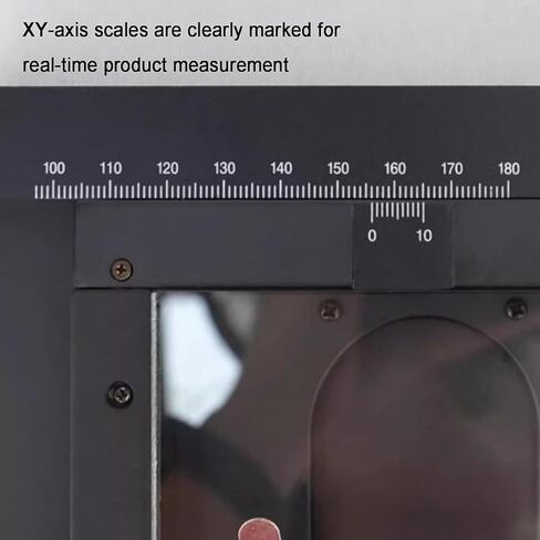 Microscope Xy Gliding Table, Microscope Table High Accuracy Mobile, Horizontal Travel Range 75mm, Vertical Travel Range 56mm, Reading Accuracy 1mm, for Micro Photography, Examination in Kuwait