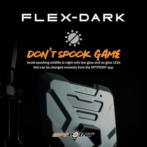 كاميرا SPYPOINT Flex Dark GPS الخلوية، كشف 100 قدم، لا حاجة إلى واي فاي، كاميرا تريل مع بطاقة ذاكرة 32 جيجابايت وقارئ بطاقات (عبوتان) in Kuwait