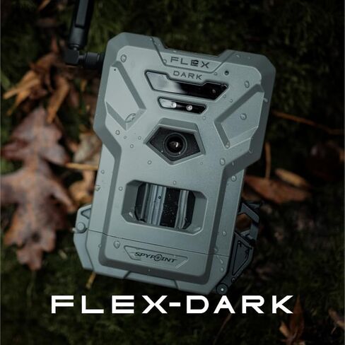 كاميرا SPYPOINT Flex Dark GPS الخلوية، كشف 100 قدم، لا حاجة إلى واي فاي، كاميرا تريل مع بطاقة ذاكرة 32 جيجابايت وقارئ بطاقات (عبوتان) in Kuwait