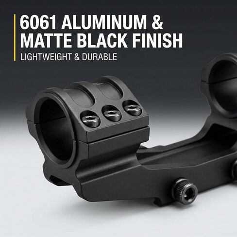 Persei Scope Mount Quick Release 1 inch / 30mm QD Cantilever Offset Picatinny Scope Mount 1.42 Center High in Kuwait