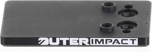 Outerimpact Micro Red Dot Adapter Compatible with Glock (Except MOS) in Kuwait