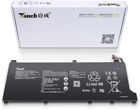 بطارية كمبيوتر محمول أصلية من Tanch HB4692Z9ECW-41 4ICP5/62/81 بديلة لجهاز Huawei Matebook D14 NBLK-WAX9X NBL-WAQ9R Matebook NBL-WAQ9L Matebook NBL-WAQ9RP 15.28V 3665mAh 56W in Kuwait