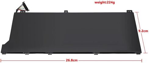 بطارية كمبيوتر محمول أصلية من Tanch HB4692Z9ECW-41 4ICP5/62/81 بديلة لجهاز Huawei Matebook D14 NBLK-WAX9X NBL-WAQ9R Matebook NBL-WAQ9L Matebook NBL-WAQ9RP 15.28V 3665mAh 56W in Kuwait