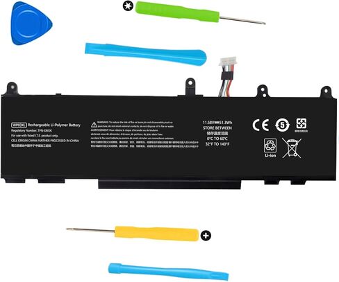 51.3Wh WP03XL M73466-005 Battery Replacement for HP EliteBook 830 835 840 845 860 865 G9 G10/ 840 860 G11/EliteBook X360 1040 G9 G10 2-in-1 in Kuwait