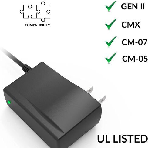 شاحن PUREWAVE™ لأجهزة التدليك GEN II، CMX، CM-07، CM-05، شاحن تيار متردد مدرج على قائمة UL من PADO in Kuwait
