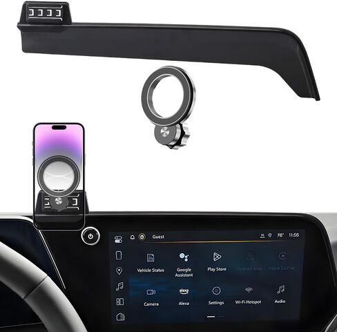 Car Magnetic Phone Mount for Chevrolet Chevy Equinox 2025 2026 [Not Fit Equinox EV] Auto Interior Accessories Best Cellphone Holder Mobile Cradle Cell Phones Navigation Charging Screen Stand in Kuwait