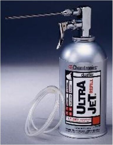 منظف ​​الإلكترونيات Ultrajet من شركة Chemtronics - علبة بخاخ 10 أونصة - ES1020R [السعر لكل علبة] in Kuwait