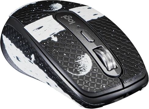 ملصق شريط قبضة الماوس من أجل Logitech MX Anywhere 3S/3 ماوس ألعاب لاسلكي مضاد للانزلاق ذاتي اللصق، مقطوع مسبقًا، مقاوم للعرق (نمط الأرض) in Kuwait