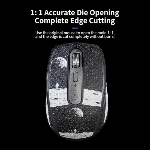 ملصق شريط قبضة الماوس من أجل Logitech MX Anywhere 3S/3 ماوس ألعاب لاسلكي مضاد للانزلاق ذاتي اللصق، مقطوع مسبقًا، مقاوم للعرق (نمط الأرض) in Kuwait