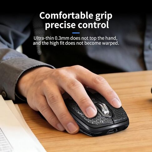 ملصق شريط قبضة الماوس من أجل Logitech MX Anywhere 3S/3 ماوس ألعاب لاسلكي مضاد للانزلاق ذاتي اللصق، مقطوع مسبقًا، مقاوم للعرق (نمط الأرض) in Kuwait