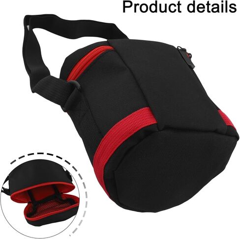 Astronomical Telescope Counterweight Bag Oxford Cloth Storage Organizer for Red Black 14x14x15cm Cushions Weights Protects Vehicle Interior Fits Camera Lens Accessories in Kuwait