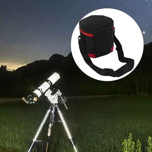 Astronomical Telescope Counterweight Bag Oxford Cloth Storage Organizer for Red Black 14x14x15cm Cushions Weights Protects Vehicle Interior Fits Camera Lens Accessories in Kuwait
