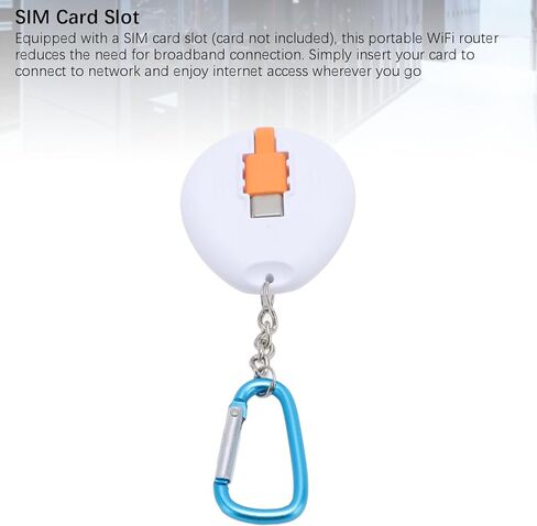 Yoidesu 4G Mobile Hotspot، راوتر واي فاي محمول مع فتحة بطاقة SIM ومزود بمنفذ USB، سهل الاستخدام، اتصال عالي السرعة 150 ميجابت في الثانية لتصفح السفر والدردشة والترفيه in Kuwait