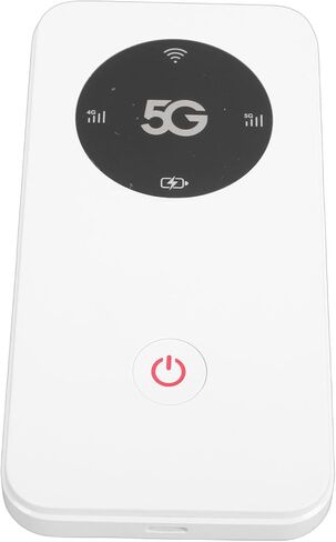 Naroote 4G LTE High Speed WiFi 6 5G Mobile Hotspot, Rechargeable Portable Router, Nano SIM Card Slot Device, Ideal for Travel, Home & Office, Supports Up to 16 Devices in Kuwait