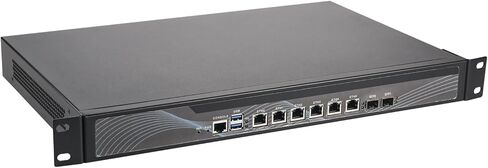 Inte X520 2 * 10G SFP+/I3-4100M مع 6X I226-V 2.5GbE LAN Barebone/ROS أجهزة جدار الحماية/USB3.0/1*M.2 Nvme/mSATA/SATA3.0/1U رف كمبيوتر صناعي/خادم أمان الشبكة in Kuwait