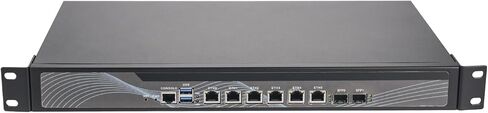 Inte X520 2 * 10G SFP+/I3-4100M مع 6X I226-V 2.5GbE LAN Barebone/ROS أجهزة جدار الحماية/USB3.0/1*M.2 Nvme/mSATA/SATA3.0/1U رف كمبيوتر صناعي/خادم أمان الشبكة in Kuwait