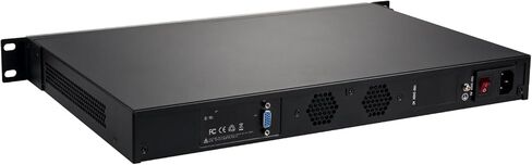 Inte X520 2 * 10G SFP+/I3-4100M مع 6X I226-V 2.5GbE LAN Barebone/ROS أجهزة جدار الحماية/USB3.0/1*M.2 Nvme/mSATA/SATA3.0/1U رف كمبيوتر صناعي/خادم أمان الشبكة in Kuwait
