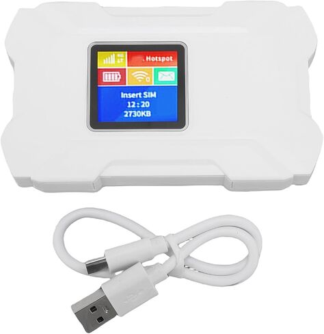 Cuifati 4G WiFi Hotspot 300Mbps 32 جهازًا مع بطارية 3000mAh USB C تعمل بالطاقة للسفر عن بعد والاتصال في جميع أنحاء العالم in Kuwait