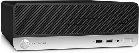 HP ProDesk 400 G5 SFF Desktop PC, Core i3-8100 Processor 3.6GHz, 8GB RAM, 256GB SSD, Keyboard Mouse, USB WiFi+BT, Windows 11 Pro (Renewed) in Kuwait