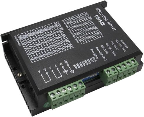 3 محاور Nema23 57HS112 3Nm 3A مجموعة محرك متدرج مع سائق المحرك DM542 + 5 محاور DB25 تحكم + 350 واط 36 فولت مصدر الطاقة ل in Kuwait