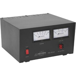 Astron RS-20M-AP Desktop 13.8VDC Linear Power Supply with Meters and Anderson Power Poles, 20A Peak, 16A Continuous in Saudi Arabia