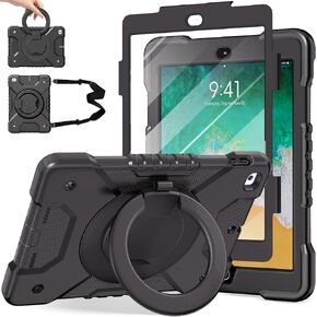 Andnary Case for Samsung Galaxy Tab A11+ Plus/A9+ 11 Inch 2025/2023, Tablet Case for Samsung Galaxy A9 Plus/A11+ with Screen Protector/360° Rotating Stand/Pen Holder/Shoulder Strap (Purple) in Saudi Arabia