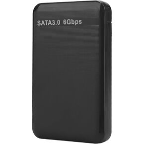 تركيب ToolFree 2.5 بوصة USB3.0 حاوية القرص الصلب تدعم 6 تيرابايت SSD Hot Plug لـ 7/OS 10.2 (أسود) in Kuwait
