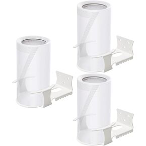 حامل حائط معدني متوافق مع TP-Link Deco BE75/BE85/BE95 Mesh WiFi 7 جهاز توجيه لتوفير المساحة وحامل إدارة الكابلات ثلاثي الموجات شبكة منزلية كاملة (ثلاث عبوات) in Kuwait