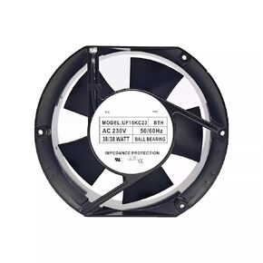 UF15KC23 BTH 17255 2-Pin AC230V 38W 172x150x55mm 172mm مروحة تبريد عاكسة in Kuwait