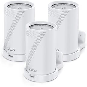 XLTTYWL® Wall Mount for TP-Link Deco WiFi 7 & 6E Mesh Router, 3-Pack | Fits Deco BE63/BE65/BE67/BE68/BE10000/BE11000/BE9300/BE14000, Durable ABS+PC, Secure & Stylish Design for Home / Office in Kuwait