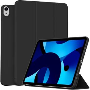 Case for iPad (A16) 11th Generation 11 Inch 2025/ iPad 10th Generation 10.9 inch 2022, Auto Wake/Sleep, Support Touch ID, Slim Trifold Stand Protective Cover with Soft TPU Back (Gray) in Kuwait