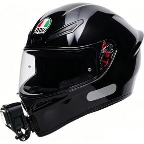 AGV K1S Helmet Chin Mount, AGV K1 Adjustable Camera Bracket Kits Load Bearing Patch Compatible with GoPro Hero/Ins360/DJI Action Camera in Kuwait