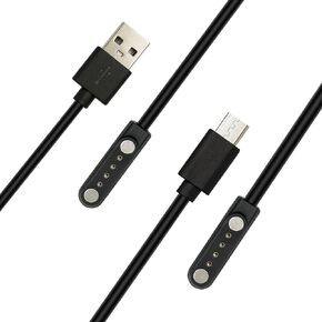 2 Pack Magnetic Charger Cables fits for PLAUD Note AI Voice Recorder,3.61 FT USB and Type-c AI Smart Recorder Charging Cable Cord Replacement,Accessories. in Saudi Arabia