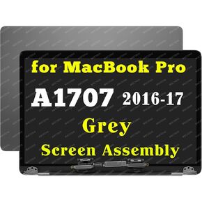 A1707 Screen Replacement for MacBook Pro A1707 Full LCD Screen Display Assembly Late 2016 Mid 2017 EMC 3072 3162 661-06375 661-08030 (Silver) in Saudi Arabia