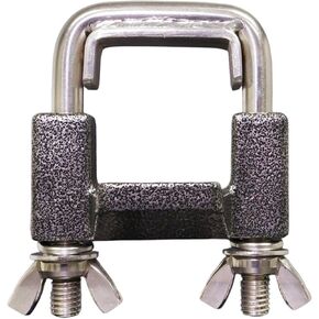 Trimax THC200 Univeral Anti-Rattle Clamp Fits 2" Hitch, Silver in Kuwait