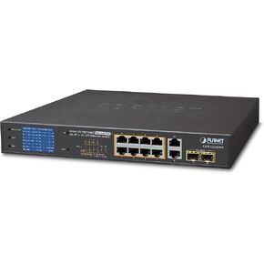 GSD-1222VHP 8-Port 10/100/1000T 802.3at PoE + 2-Port 10/100/1000T + 2-Port 1000X SFP Ethernet Switch مع PoE LCD مراقب in Kuwait