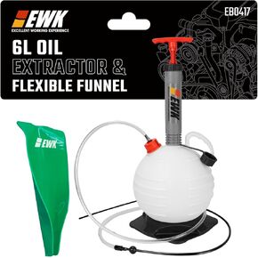 EWK 6L Vacuum Oil Extractor Pump Fluid Extractor Oil Change Pump for Automotive and Marine in Saudi Arabia