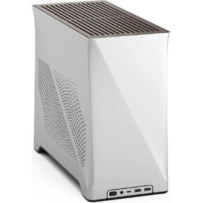 Fractal Design Era 2 FD-C-ERA2N-01 حافظة كمبيوتر صغيرة الحجم مصنوعة من الألومنيوم والفولاذ المؤكسد Mini ITX - فضي in Kuwait