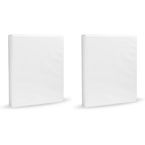Amazon Basics 3-Ring Binder, 1-Inch - White, 4-Pack in Saudi Arabia
