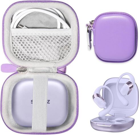 Case for SHOKZ New OpenFit 2+/ OpenFit Air Open-Ear Headphones (Purple) in Kuwait