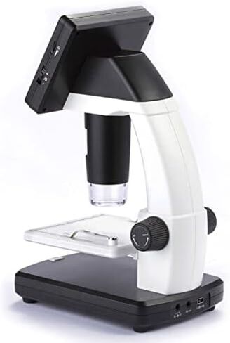 Microscope Kit LED Illuminated Industrial Stereomicroscopio, USB HD Electron Microscope Microscope Slides in Kuwait