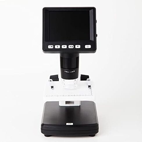 Microscope Kit LED Illuminated Industrial Stereomicroscopio, USB HD Electron Microscope Microscope Slides in Kuwait