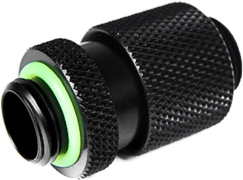 بارو G1/4" ذكر إلى ذكر D-Plug Fitting، 20 مم، أسود in Kuwait